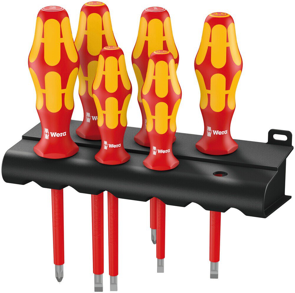 Schraubendrehersatz Kraftform Plus Serie 100 + Rack, 6-teilig #zoom-1