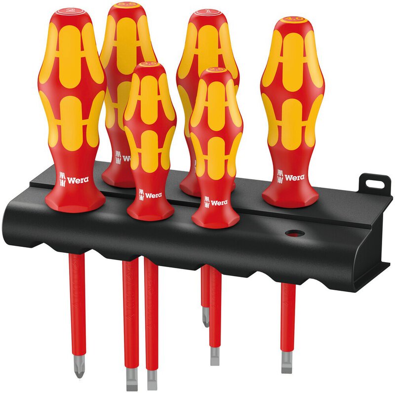 Schraubendrehersatz Kraftform Plus Serie 100 + Rack, 6-teilig #1