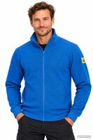 Veste sweat ESD à fermeture éclair, bleu roi, 4XL, coupe confort #thumbnail-2