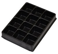 ESD-inzetstuk voor koffer K2012 ESD, 12 vakken à 25 x 24 mm #thumbnail-1