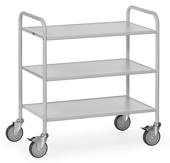 Bürowagen Ladefläche 800 x 500 mm - grau -  #zoom-1