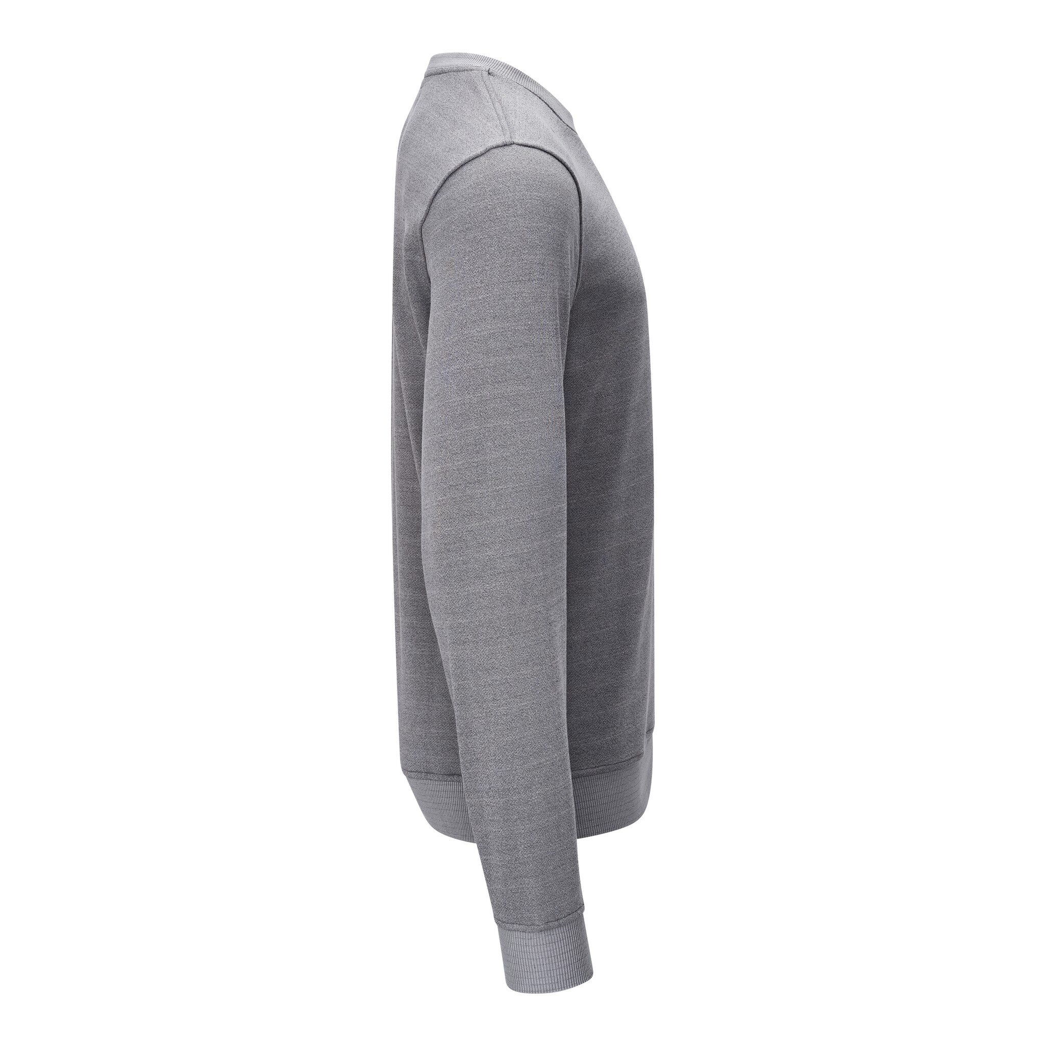 Bluza ESD, okrągły dekolt, szara, rozmiar XL, krój Comfort-Fit #zoom-4
