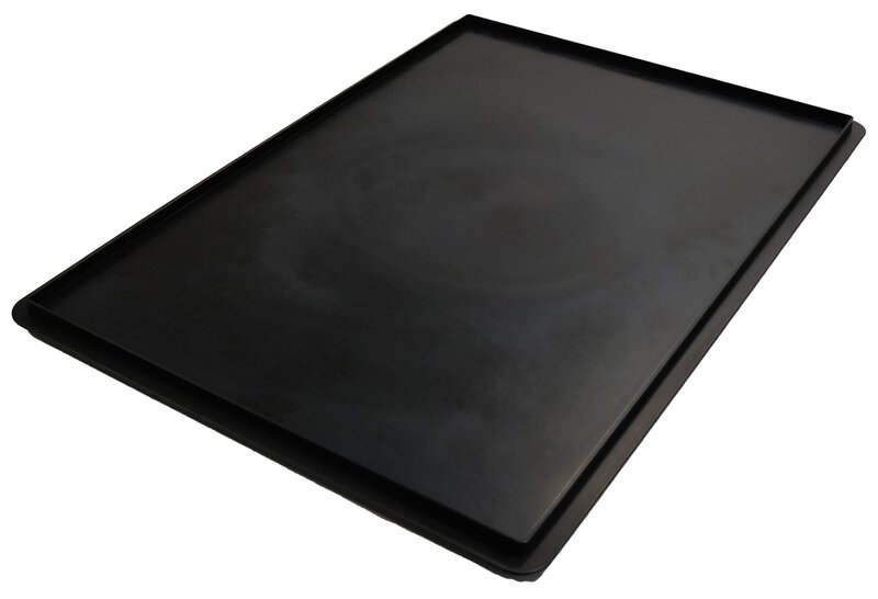 ESD lid for Euro boxes Euro 3-6-10 and Euro 4-6-10, dissipative