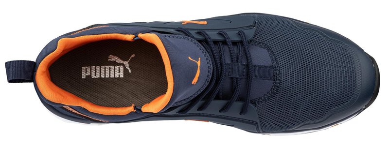 ESD Sicherheitsschuh S1PS, PUMA SAFETY, CHASE BLUE/ORANGE LOW, blau-orange #4