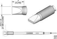 Grot lutowniczy w kształcie dłuta 4,8 x 1,5 mm #thumbnail-1