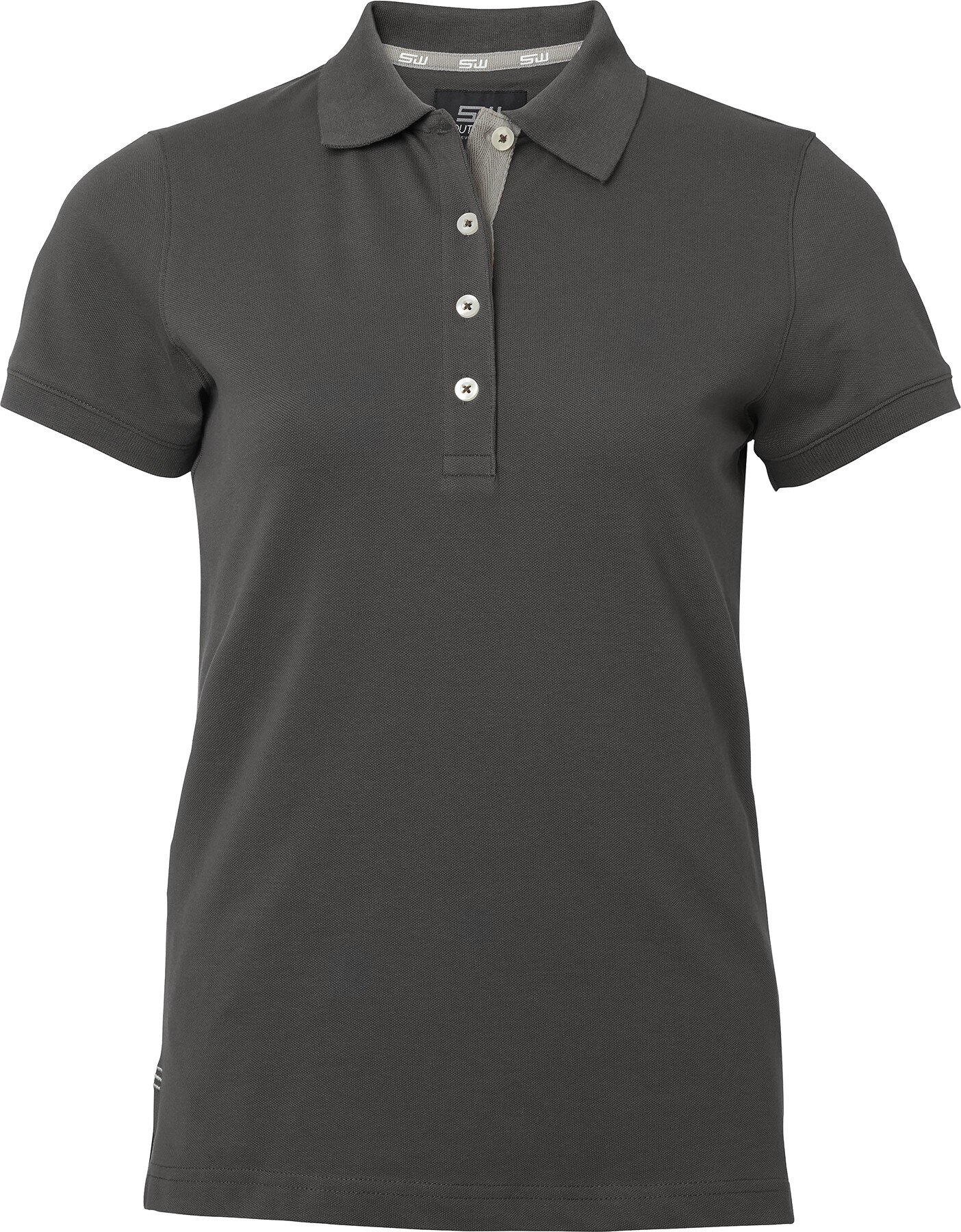 Polo Marion, femme, Graphite, L #zoom-1