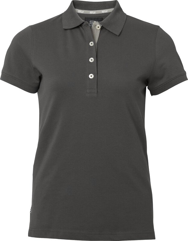 Polo Marion, femme, Graphite, L #1