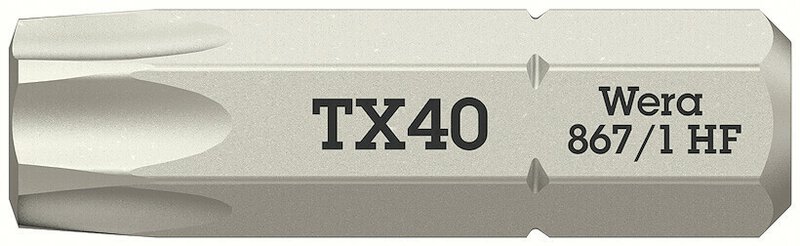Bit TORX® z funkcją przytrzymywania, TX 40 x 25 mm #1