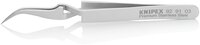 Precision Cross Tweezers, Smooth, Premium Stainless Steel, 115 mm #thumbnail-1