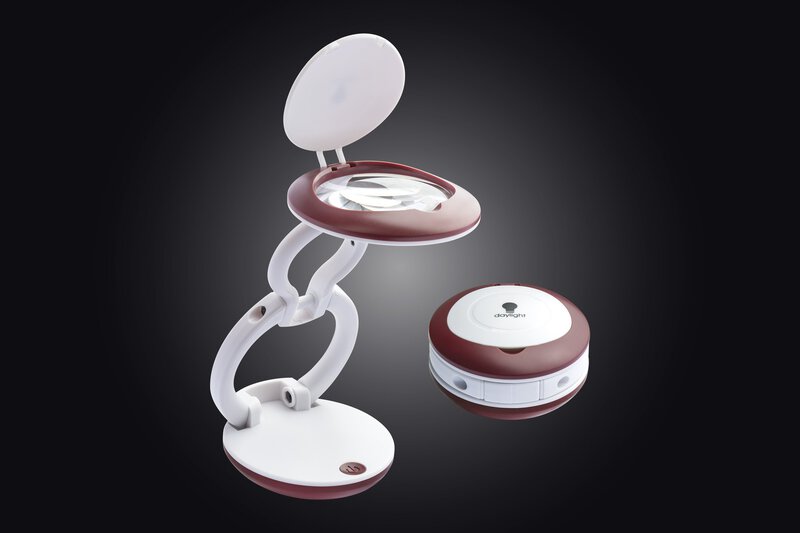 YoYo Magnifier, lampada d'ingrandimento, a batteria