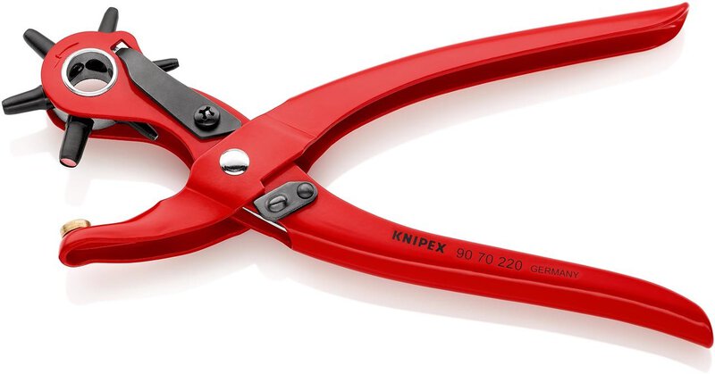 Pinza a punzone girevole, rossa, verniciata a polvere 220 mm (SB-card/blister) #2