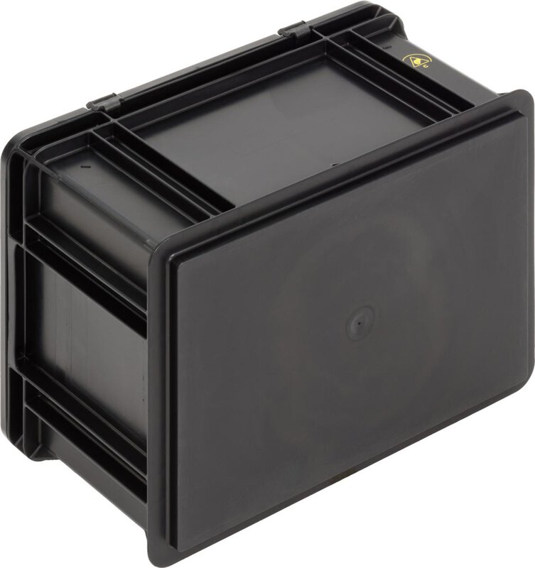 ESD case BL, black, 400 x 300 x 221 mm #2