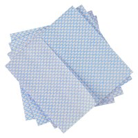 Chiffon de nettoyage universel, 35x35cm, bleu, matériau PP + cellulose, classe de salle blanche ISO 7, 30 pièces #thumbnail-3