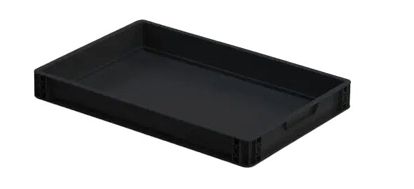 ESD-Polypropylenbehälter, schwarz #zoom-1