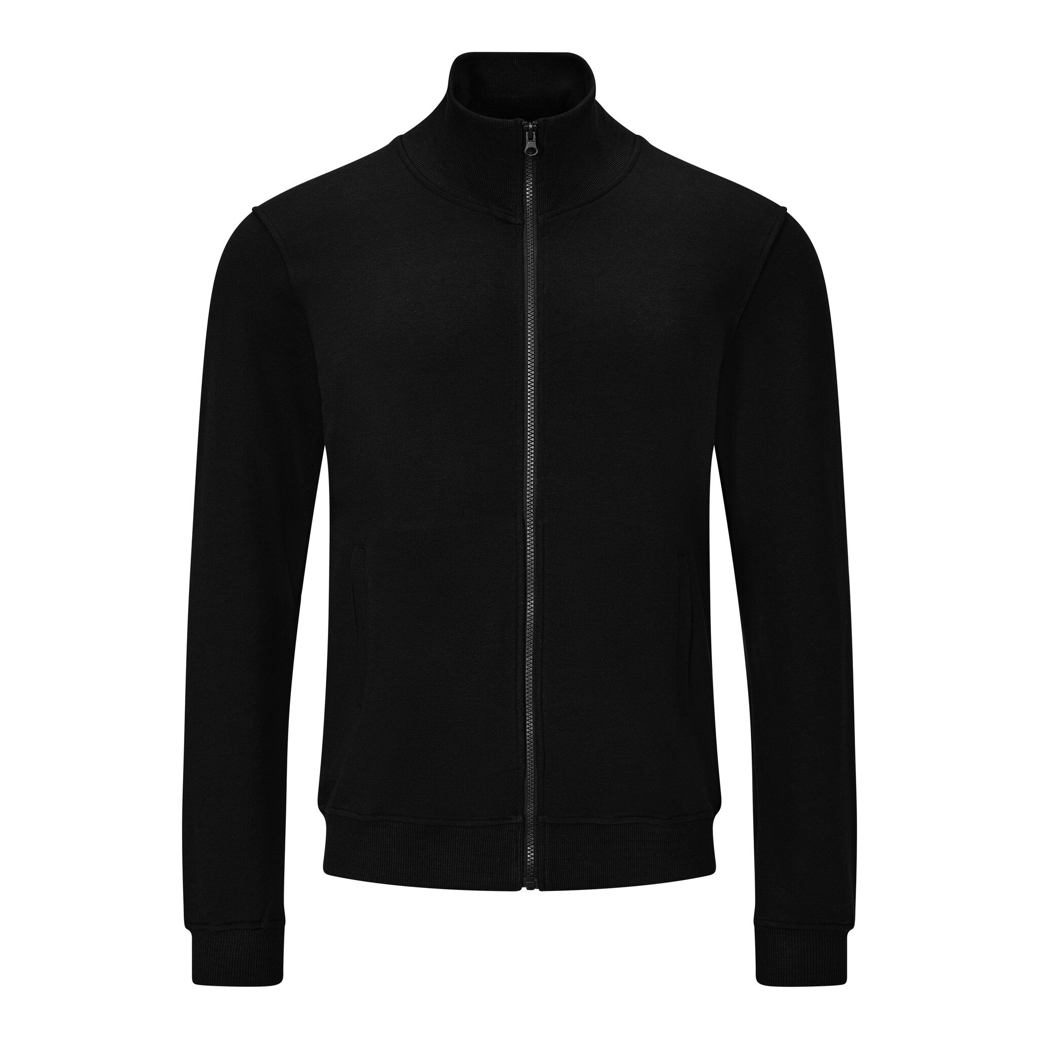 ESD Sweatjacke mit Zipper, schwarz, XXL, Comfort-Fit #zoom-1