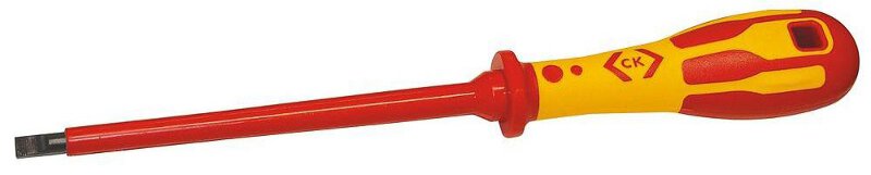 Dextro VDE-schroevendraaier, sleuf, blad: 2,5 x 75 mm, 170 mm