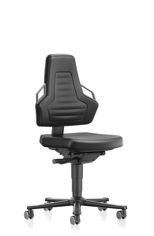 Sedia da lavoro NEXXIT 2 con rotelle, nero Supertec