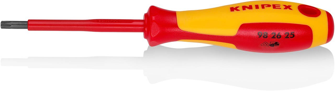 Screwdriver for Torx® screws TX25, black oxide finish, insulated, 185 mm #zoom-1