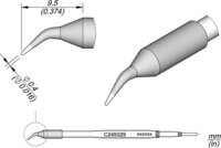 Punta di saldatura angolata, D: 0,4 mm #thumbnail-1