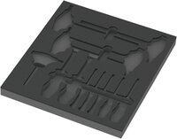 Schaumstoffeinlage Hex Schraubendreher Set 1, ohne Werkzeug, 344 x 30 x 392 mm #thumbnail-1