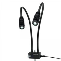 LED-Auflichtleuchte IL3, mit Schutzglas, 2-armig, Armlänge 450 mm #thumbnail-1