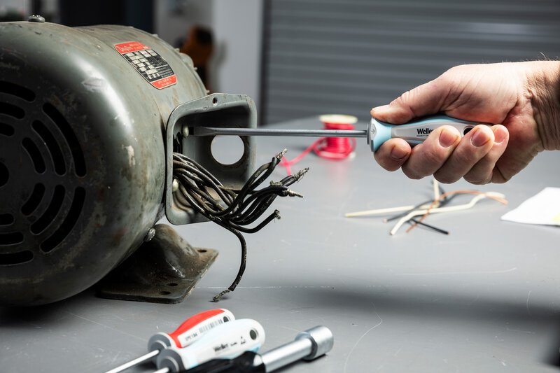 Weller Xcelite 1/4" x 6" Schlitz-ESD-sicherer Ergo-Handgriff-Schraub wender #2