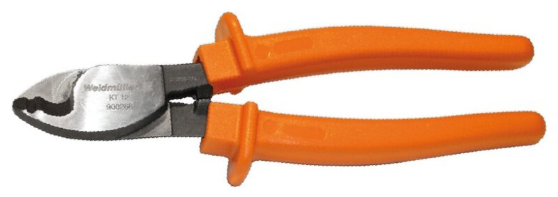 Cable shears for D max = 12 mm