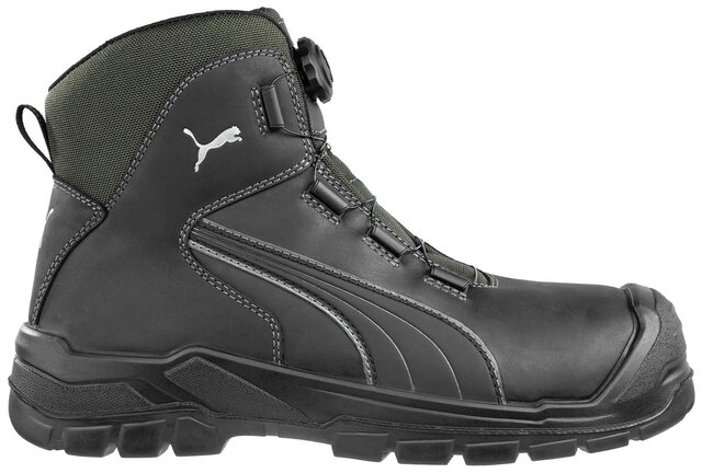 Sicherheitsschuhe S3, PUMA SAFETY, CASCADES DISC MID, schwarz
