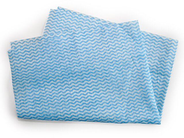 HygoClean dishwashing and cleaning cloth blue-white, pack of 50