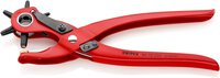Pinza a punzone girevole, rossa, verniciata a polvere 220 mm (SB-card/blister) #thumbnail-1