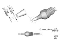 Entlötspitze für Pin, Ø 0,6 mm, HT S1, D530001 #thumbnail-1