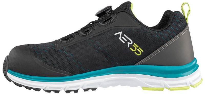 Chaussures de sécurité ESD S1P, AER55 IMPULSE BLACK QL LOW, noir #2
