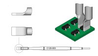 Grot lutowniczy, kształt klingi, 3 x 0,7 mm #thumbnail-2