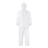 Herbruikbare schildersoverall, 100% polyester, wit #thumbnail-2