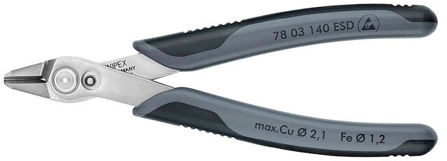 ESD Electronic-Super-Knips XL, Seitenschneider, fein, 140 mm