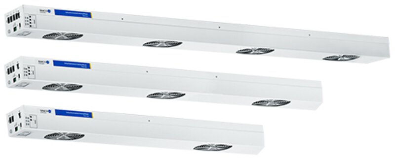 Jonizator 5842, 2-wentylatorowy, autonomiczny alarm, bez zasilacza, ISO14644-1 klasa 3