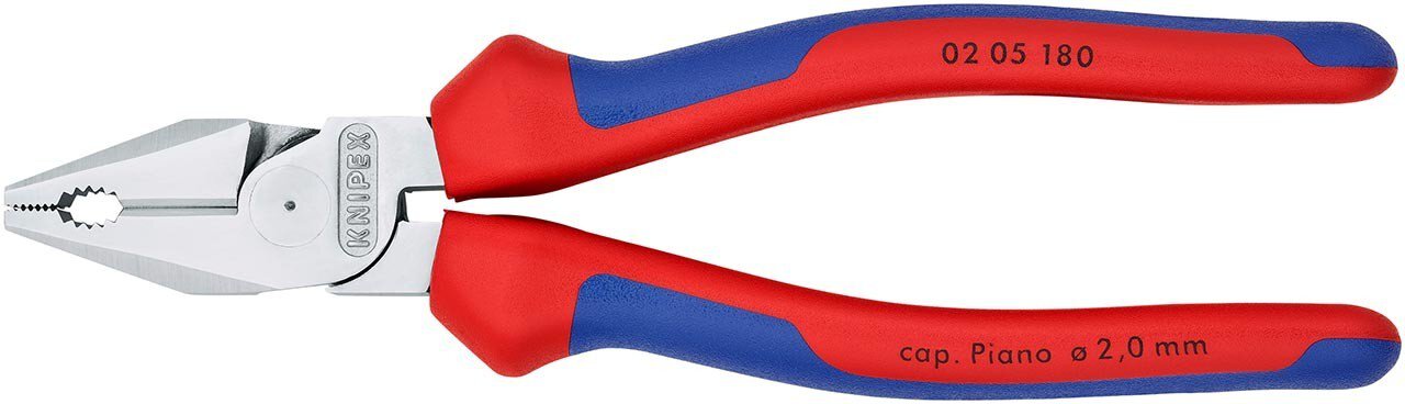 Pinze combinate, cromate, 180 mm #zoom-3