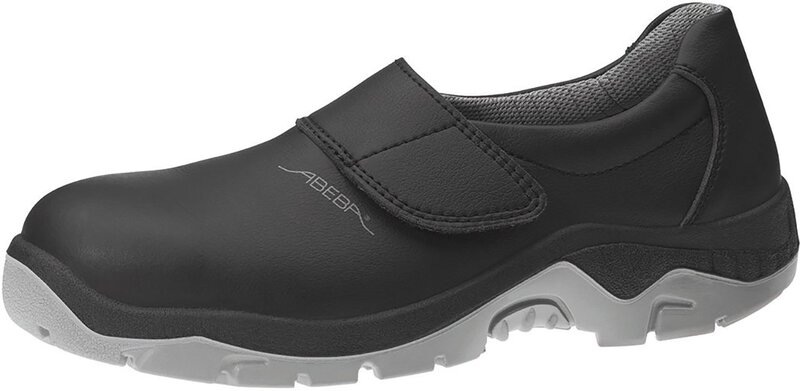 Slipper schwarz - 37, 2135 Sicherheitsschuhe anatom Damen / Herren, S2