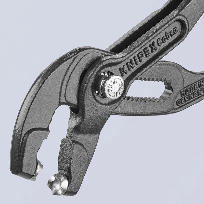 Federbandschellenzange, grau atramentiert, 180 mm #5