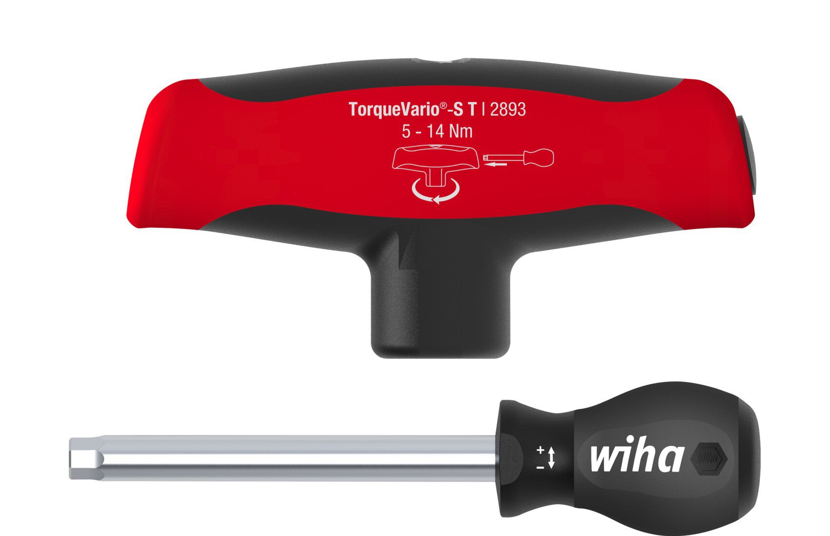 Torque screwdriver with cross handle TorqueVario®-S T 5-14 Nm variable adjustable torque limit 5 - 14 (29233) #zoom-1