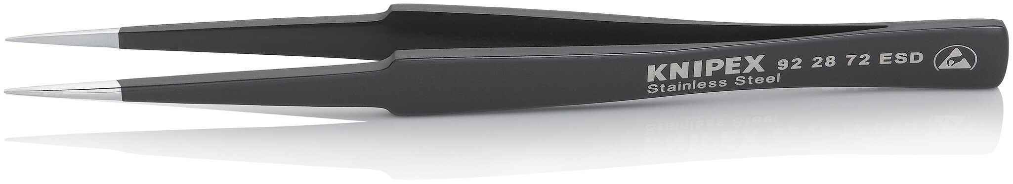 ESD precision tweezers, 135 mm #zoom-1