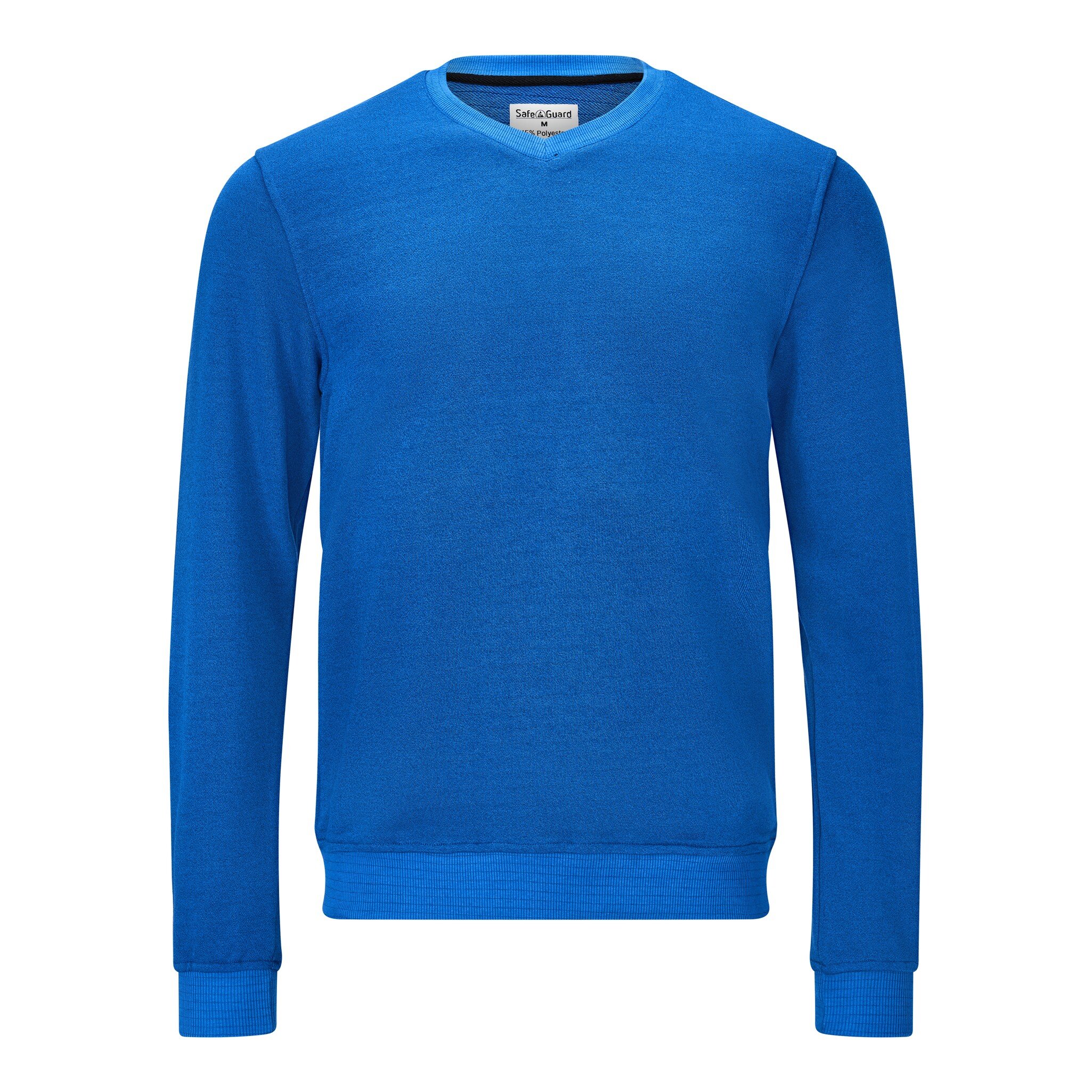 Bluza ESD, dekolt w serek, królewski niebieski, rozmiar S, krój Comfort-Fit #zoom-1