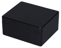 Boîte rectangulaire ESD avec couvercle, noir, 102 x 85 x 47 mm #thumbnail-3