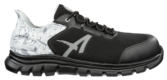 Chaussure de sécurité S1PS, OCTANE GREY LOW, noir-gris