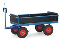 Hand platform truck with towing eye loading area 2000 x 1000 mm  #thumbnail-1