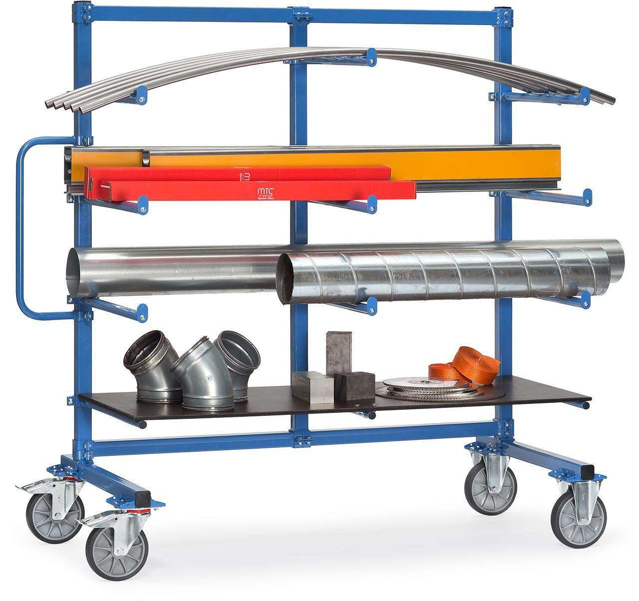 Chariot à bras porteur 2000 x 800 mm  #zoom-2