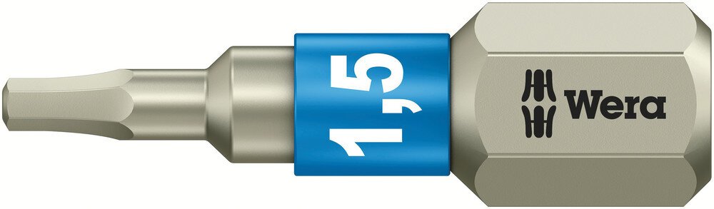 Hexagon socket bit, stainless steel, 1.5 x 25 mm #zoom-1
