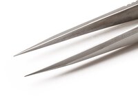 Brucelles de précision avec pointes fines et profil de priseen main rainuré pour un maintien sûr. #thumbnail-2