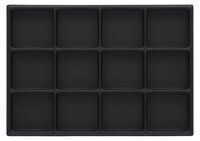 ESD Einlage für Sortimentskasten 210, 12 Fächer à 47 x 43 mm #thumbnail-1
