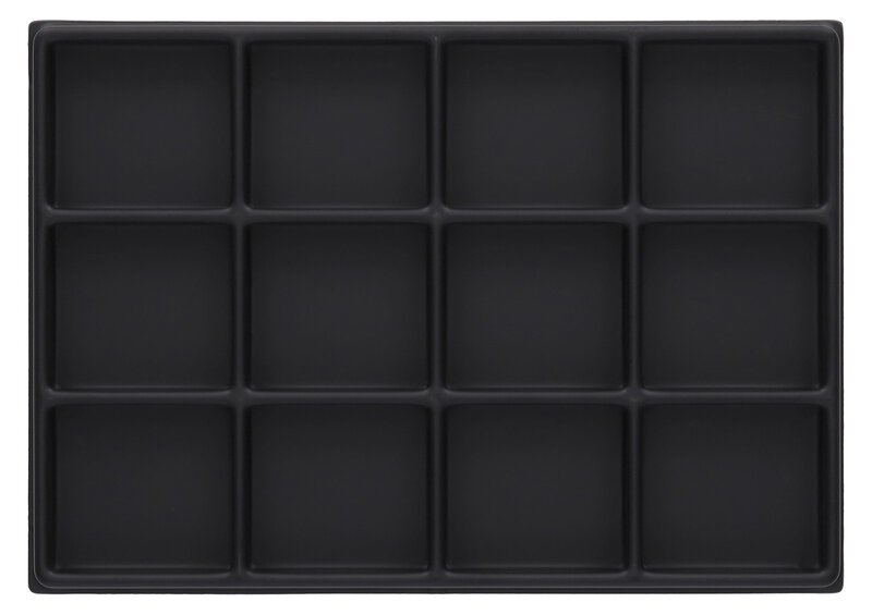 ESD Einlage für Sortimentskasten 210, 12 Fächer à 47 x 43 mm #1